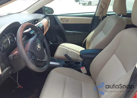 2015 Toyota Corolla Le z USA, uszkodzony, nr VIN 2T1BURHE4FC287617